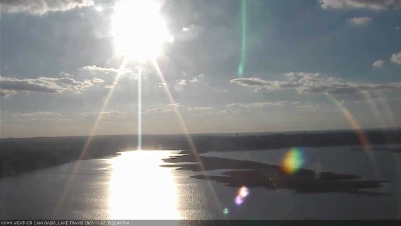 Lake Travis webcam, November 3, 2023 5:25 PM CT