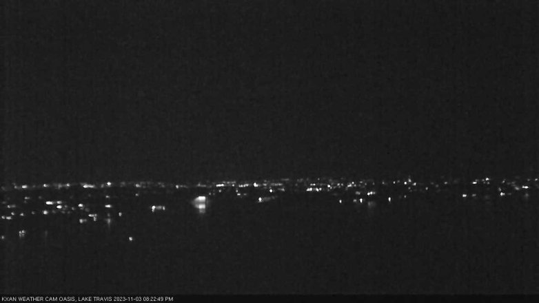 Lake Travis webcam, November 3, 2023 8:25 PM CT