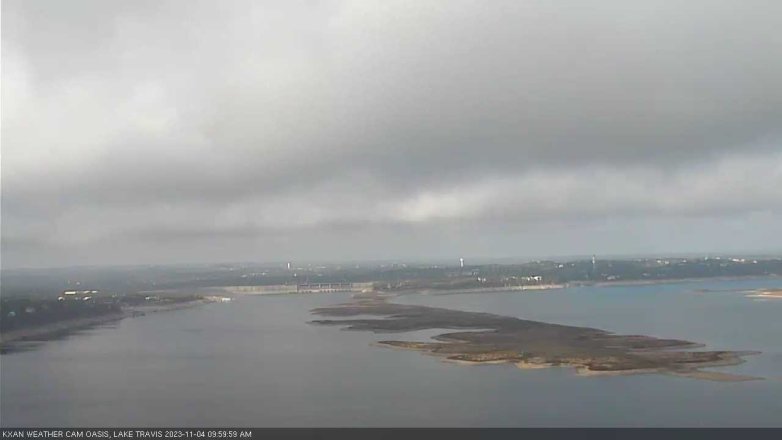 Lake Travis webcam, November 4, 2023 10:00 AM CT