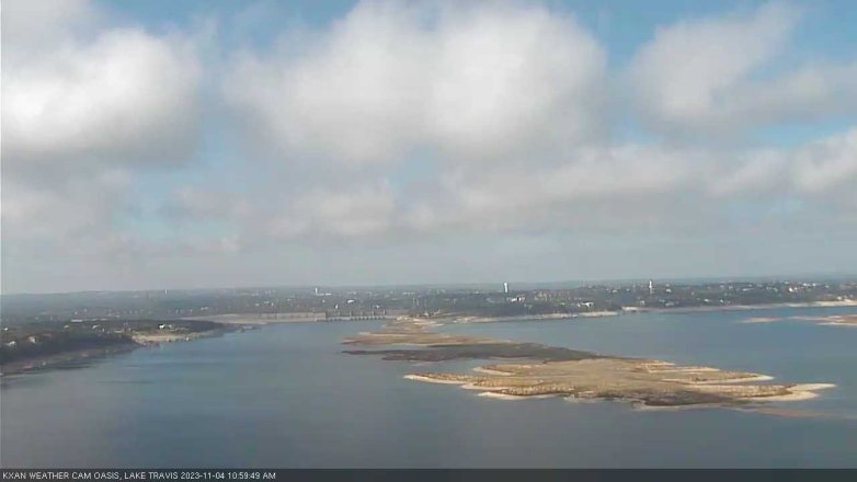 Lake Travis webcam, November 4, 2023 11:00 AM CT