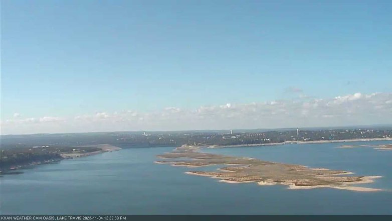 Lake Travis webcam, November 4, 2023 12:25 PM CT