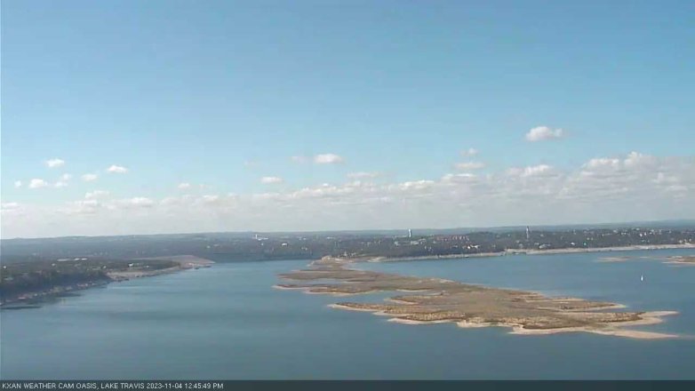 Lake Travis webcam, November 4, 2023 12:45 PM CT