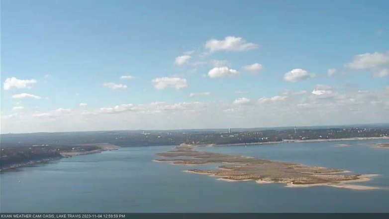 Lake Travis webcam, November 4, 2023 1:00 PM CT