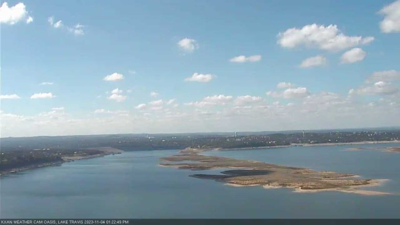 Lake Travis webcam, November 4, 2023 1:25 PM CT