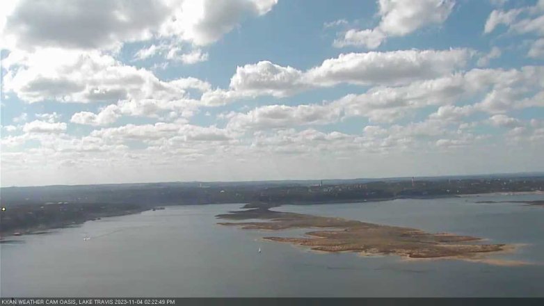 Lake Travis webcam, November 4, 2023 2:25 PM CT