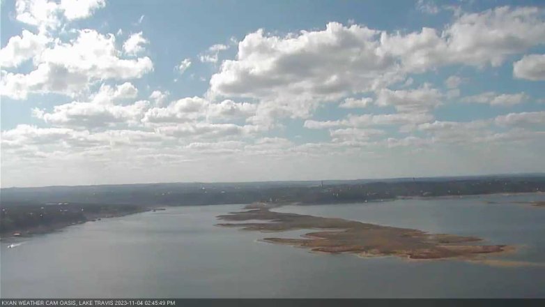 Lake Travis webcam, November 4, 2023 2:45 PM CT
