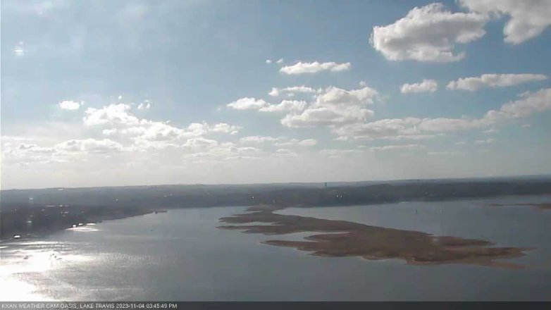 Lake Travis webcam, November 4, 2023 3:45 PM CT
