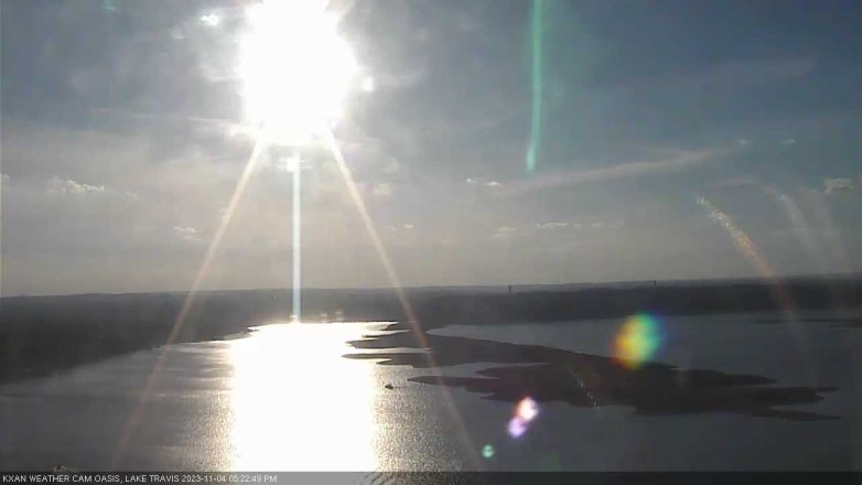 Lake Travis webcam, November 4, 2023 5:25 PM CT