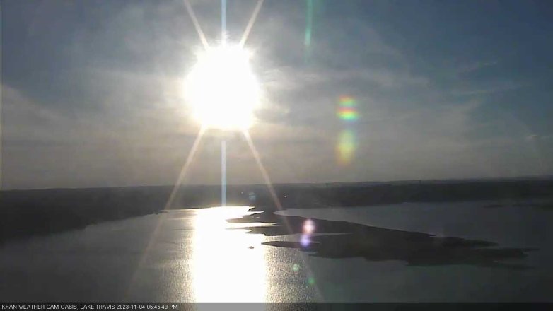 Lake Travis webcam, November 4, 2023 5:45 PM CT
