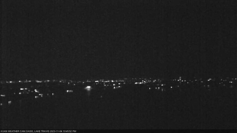 Lake Travis webcam, November 4, 2023 10:45 PM CT