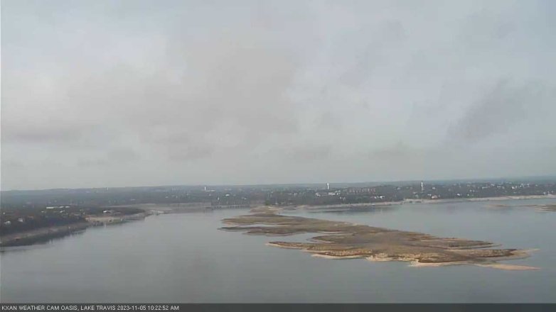 Lake Travis webcam, November 5, 2023 10:25 AM CT