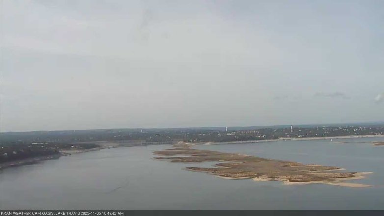 Lake Travis webcam, November 5, 2023 10:45 AM CT
