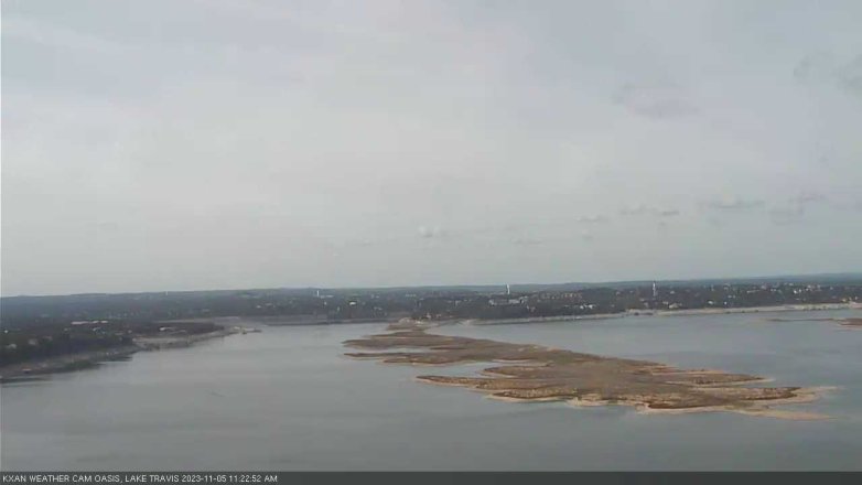 Lake Travis webcam, November 5, 2023 11:25 AM CT