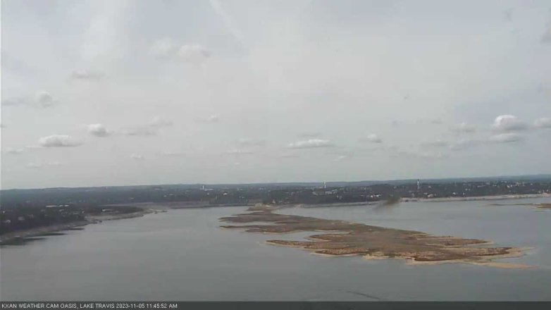 Lake Travis webcam, November 5, 2023 11:45 AM CT