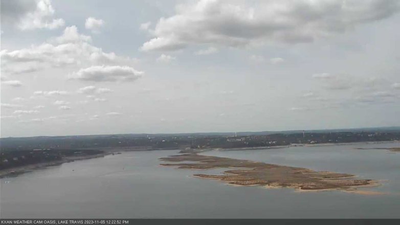 Lake Travis webcam, November 5, 2023 12:25 PM CT