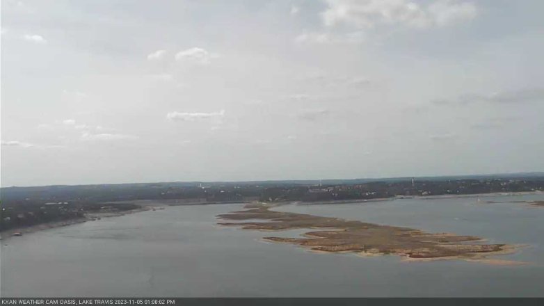 Lake Travis webcam, November 5, 2023 1:00 PM CT