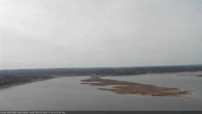 Lake Travis webcam, November 5, 2023 1:25 PM CT