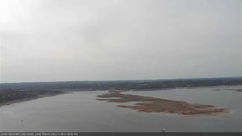 Lake Travis webcam, November 5, 2023 1:45 PM CT