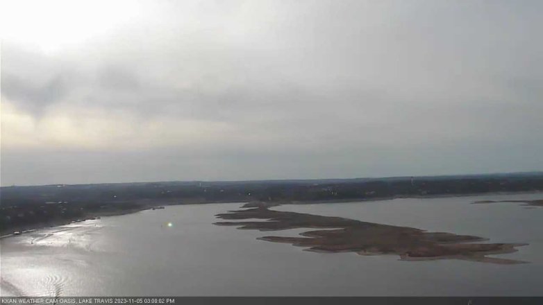 Lake Travis webcam, November 5, 2023 3:00 PM CT