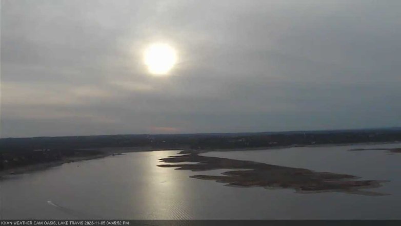 Lake Travis webcam, November 5, 2023 4:45 PM CT