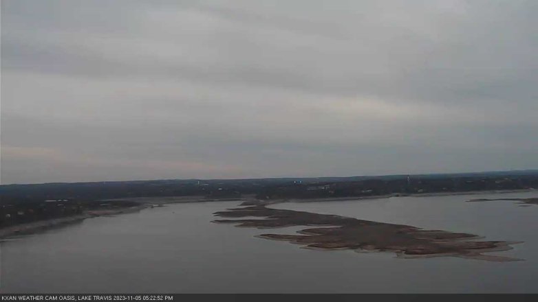 Lake Travis webcam, November 5, 2023 5:25 PM CT