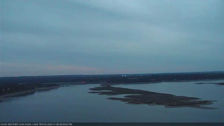 Lake Travis webcam, November 5, 2023 5:45 PM CT