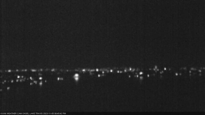 Lake Travis webcam, November 5, 2023 6:45 PM CT