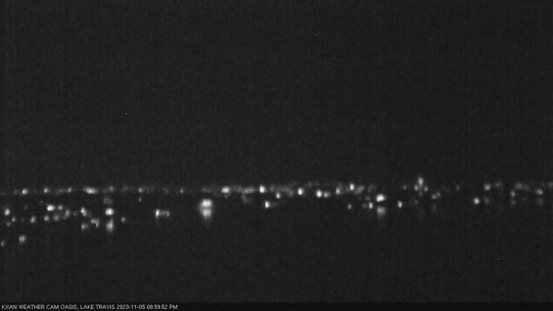 Lake Travis webcam, November 5, 2023 7:00 PM CT