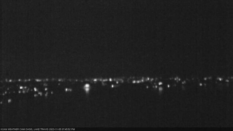 Lake Travis webcam, November 5, 2023 7:45 PM CT