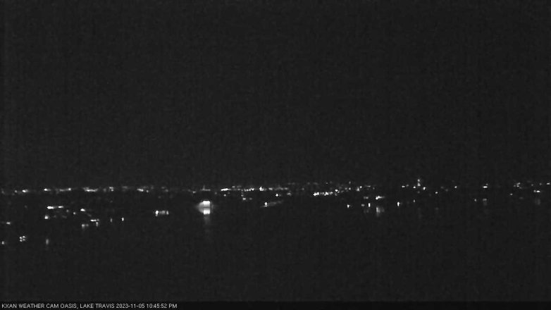 Lake Travis webcam, November 5, 2023 10:45 PM CT