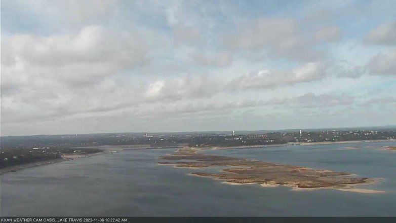 Lake Travis webcam, November 6, 2023 10:25 AM CT