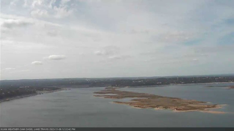 Lake Travis webcam, November 6, 2023 12:25 PM CT