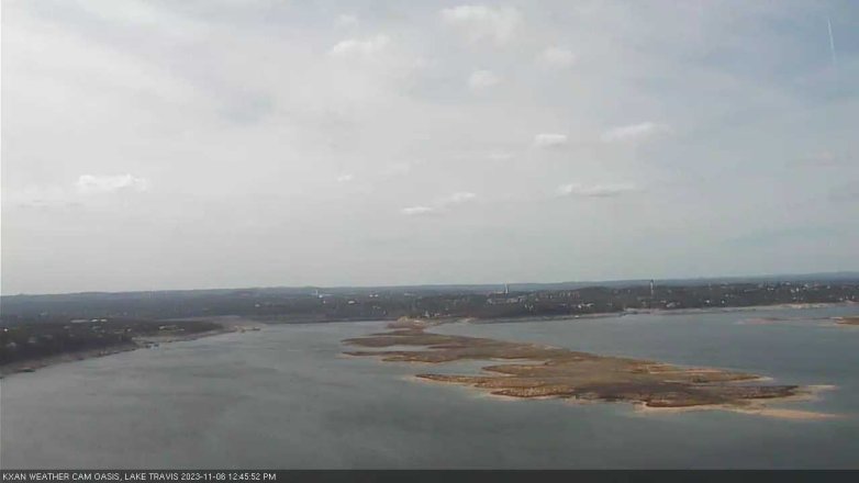 Lake Travis webcam, November 6, 2023 12:45 PM CT
