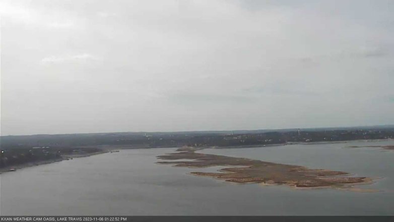 Lake Travis webcam, November 6, 2023 1:25 PM CT