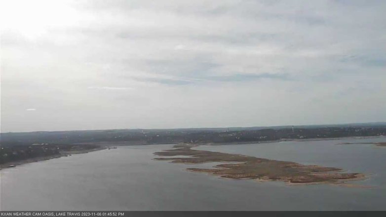 Lake Travis webcam, November 6, 2023 1:45 PM CT