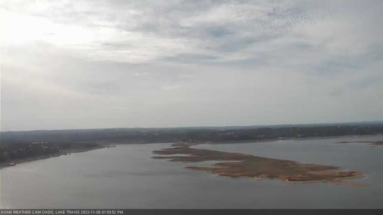 Lake Travis webcam, November 6, 2023 2:00 PM CT