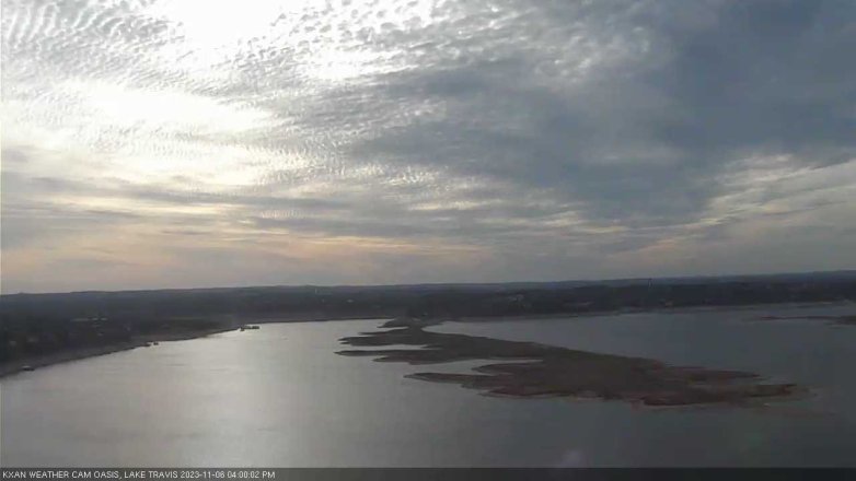 Lake Travis webcam, November 6, 2023 4:00 PM CT
