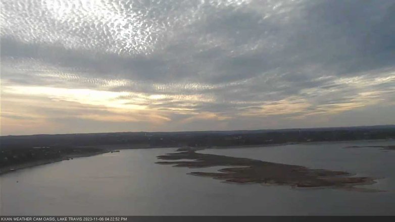 Lake Travis webcam, November 6, 2023 4:25 PM CT
