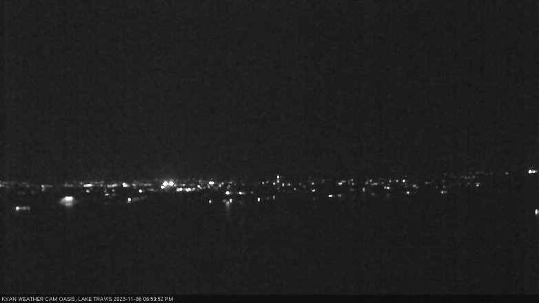Lake Travis webcam, November 6, 2023 7:00 PM CT