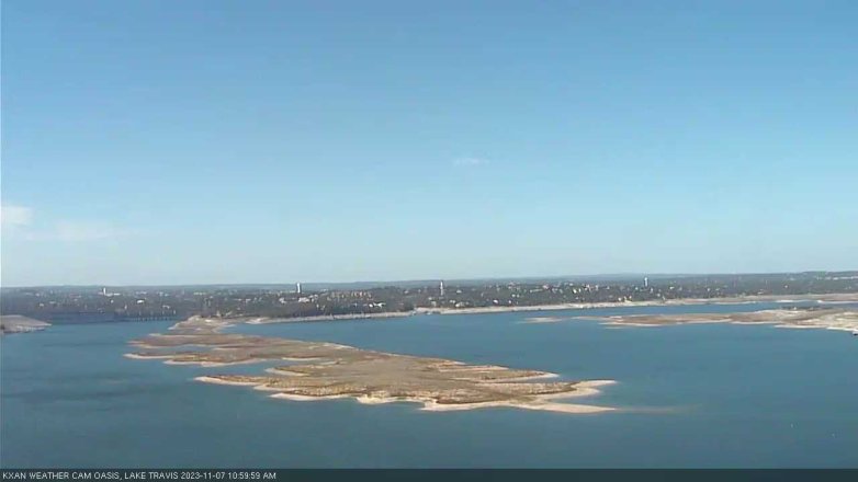 Lake Travis webcam, November 7, 2023 11:00 AM CT