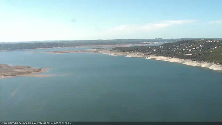 Lake Travis webcam, November 7, 2023 2:25 PM CT
