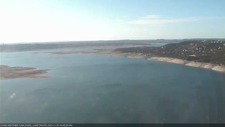 Lake Travis webcam, November 7, 2023 3:45 PM CT