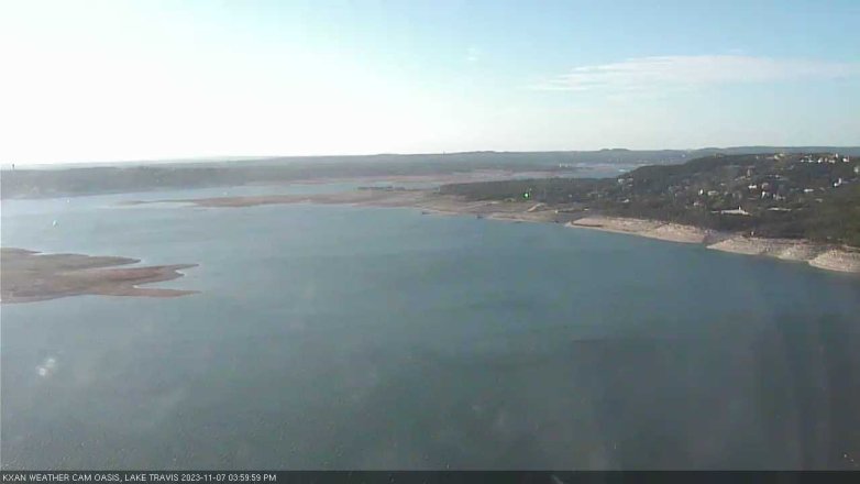 Lake Travis webcam, November 7, 2023 4:00 PM CT