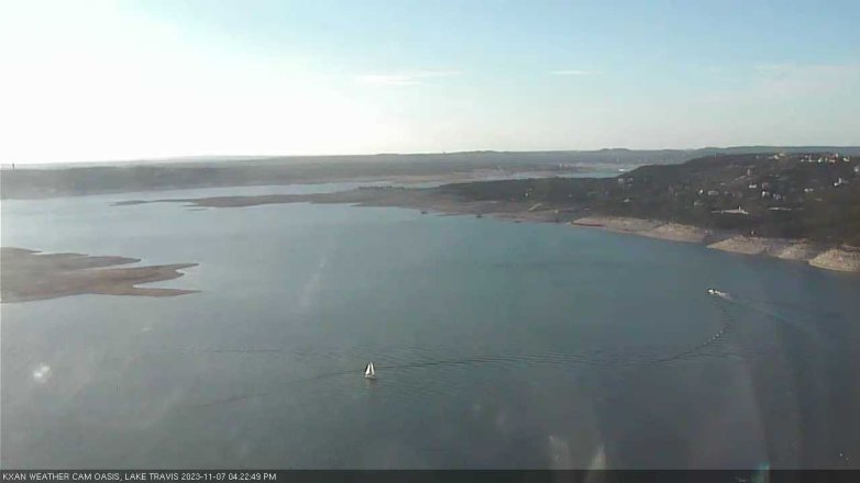 Lake Travis webcam, November 7, 2023 4:25 PM CT