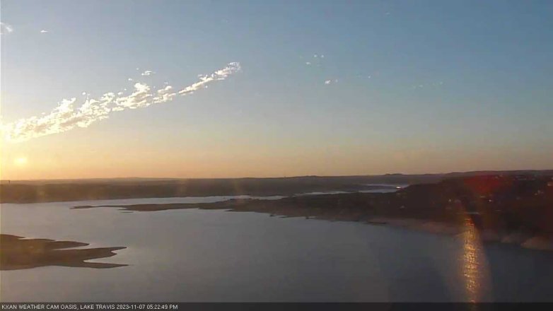 Lake Travis webcam, November 7, 2023 5:25 PM CT