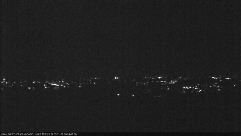 Lake Travis webcam, November 7, 2023 7:00 PM CT