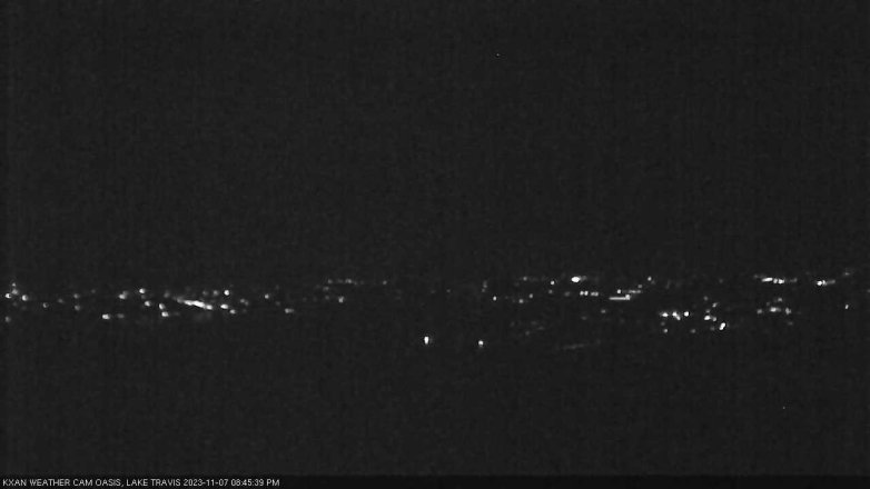 Lake Travis webcam, November 7, 2023 8:45 PM CT