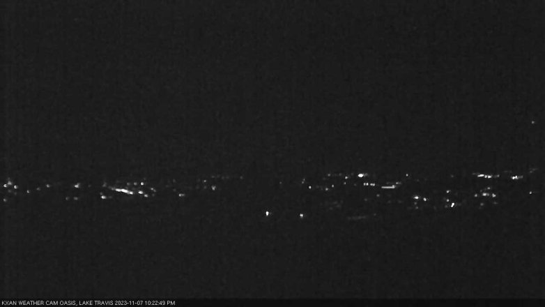 Lake Travis webcam, November 7, 2023 10:25 PM CT