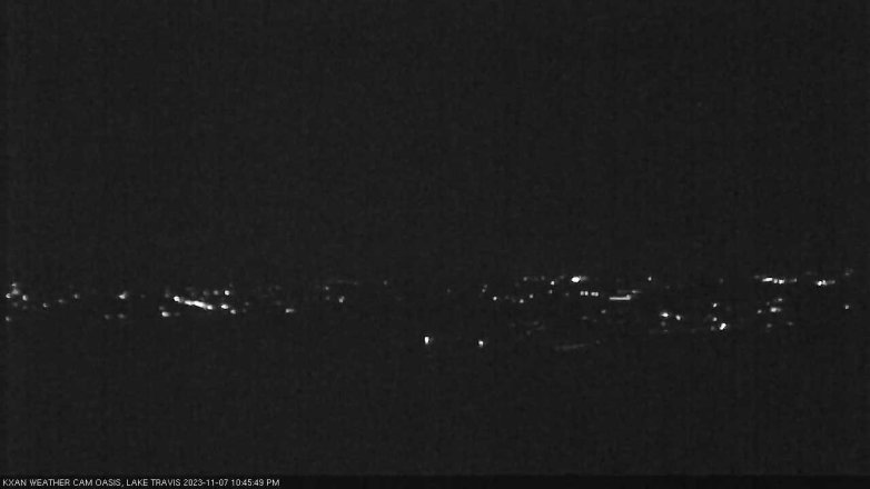 Lake Travis webcam, November 7, 2023 10:45 PM CT