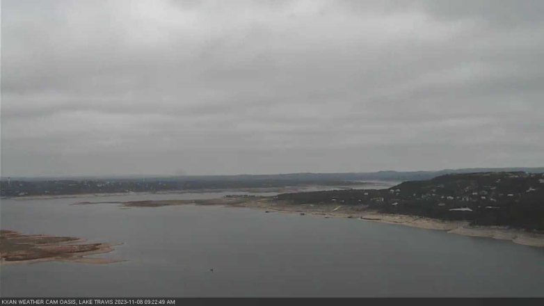 Lake Travis webcam, November 8, 2023 9:25 AM CT